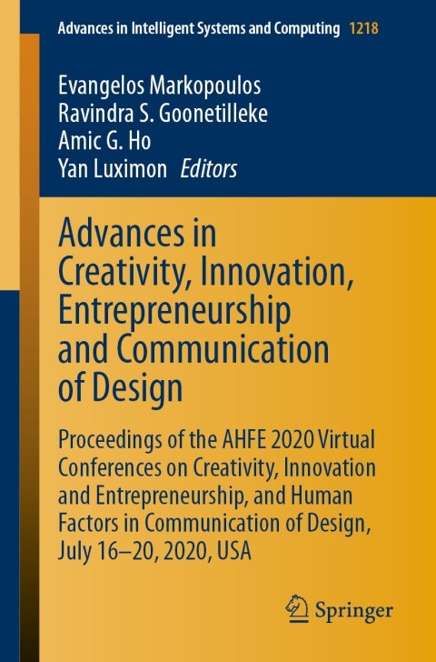Cover image for book Advances in Creativity, Innovation, Entrepreneurship and Communication of Design