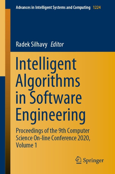 Cover image for book Intelligent Algorithms in Software Engineering