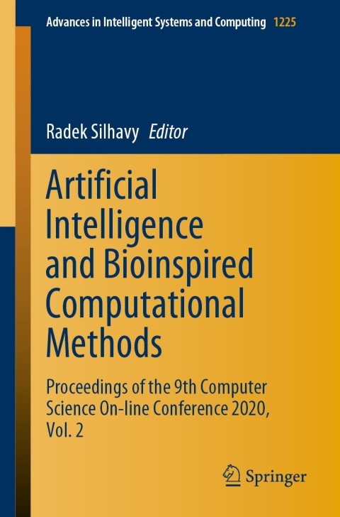 Cover image for book Artificial Intelligence and Bioinspired Computational Methods