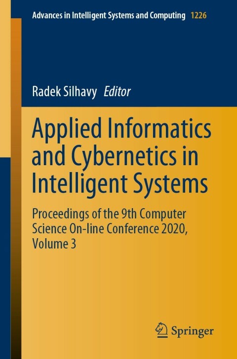 Cover image for book Applied Informatics and Cybernetics in Intelligent Systems