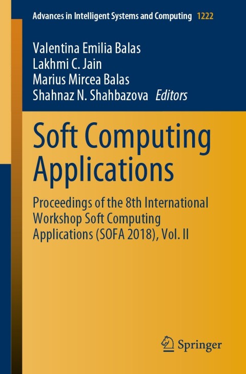 Cover image for book Soft Computing Applications