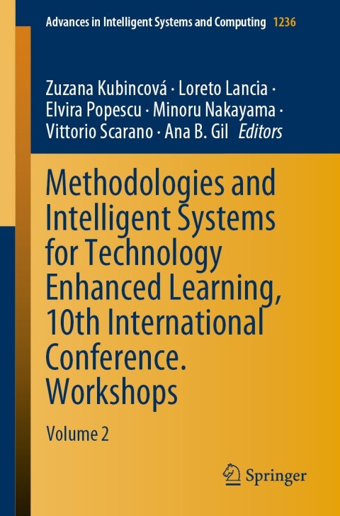 Cover image for book Methodologies and Intelligent Systems for Technology Enhanced Learning, 10th International Conference. Workshops