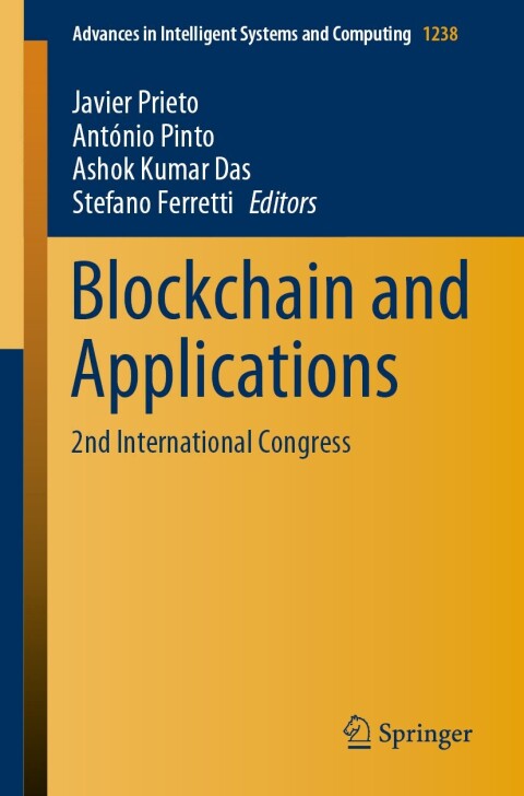 Cover image for book Blockchain and Applications