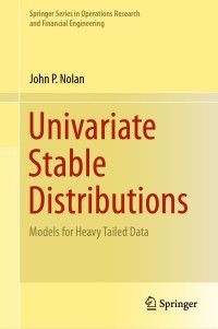 Imagen de portada: Univariate Stable Distributions 9783030529147