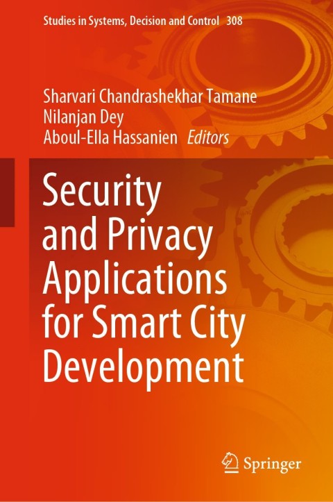 Cover image for book Security and Privacy Applications for Smart City Development