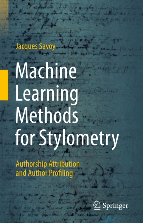 Cover image for book Machine Learning Methods for Stylometry