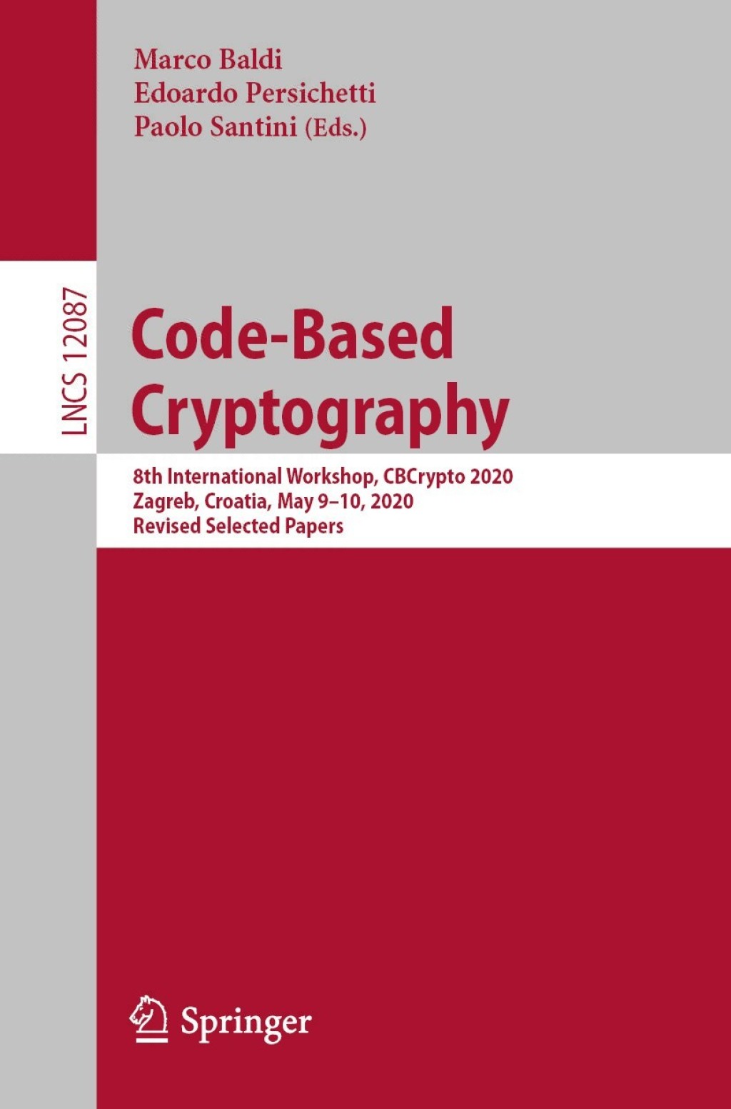 Code-Based Cryptography - 1st Edition (eBook)