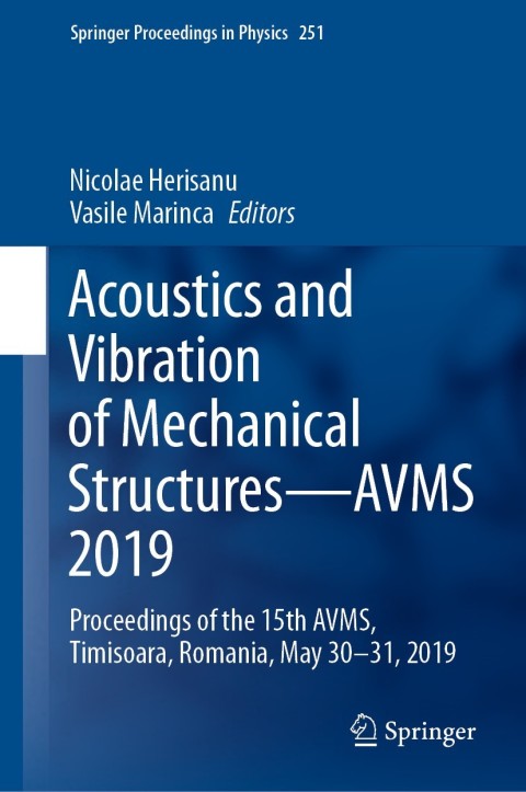 Cover image for book Acoustics and Vibration of Mechanical Structures—AVMS 2019