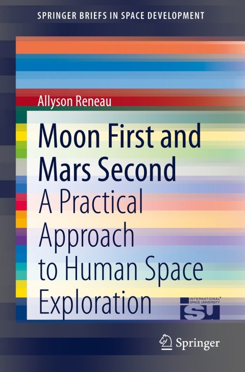 Cover image for book Moon First and Mars Second