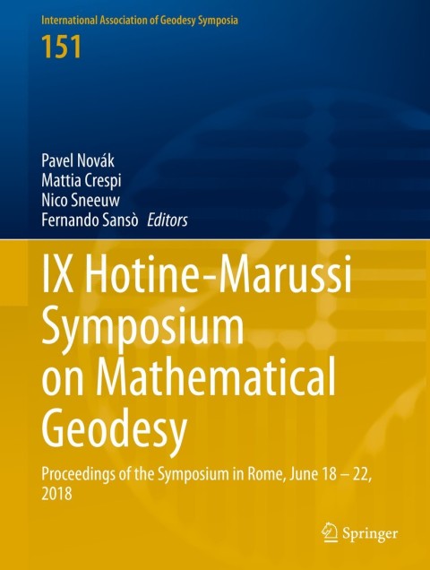 Cover image for book IX Hotine-Marussi Symposium on Mathematical Geodesy