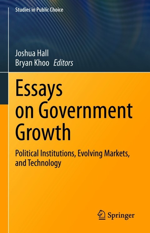 Cover image for book Essays on Government Growth