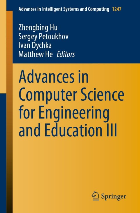 Cover image for book Advances in Computer Science for Engineering and Education III