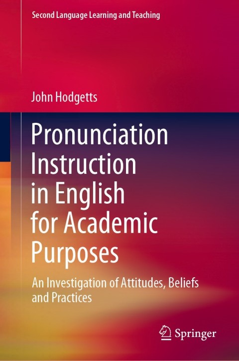 Cover image for book Pronunciation Instruction in English for Academic Purposes