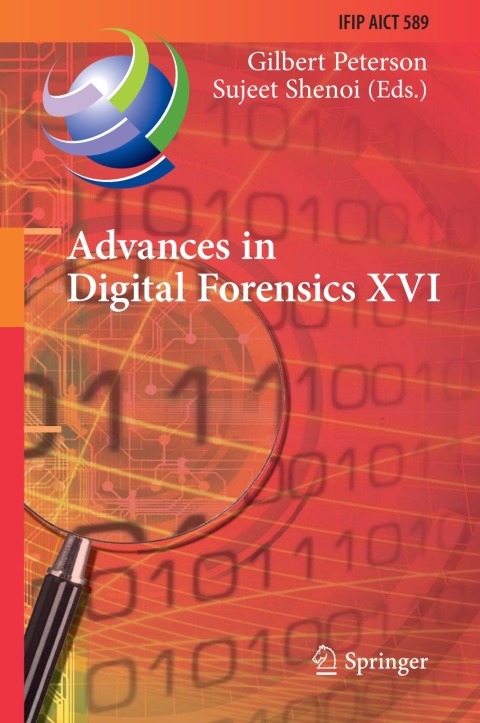Cover image for book Advances in Digital Forensics XVI