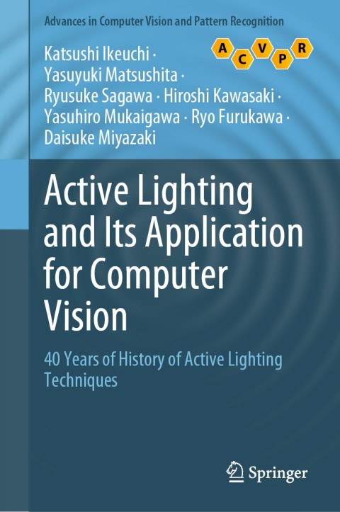 Cover image for book Active Lighting and Its Application for Computer Vision