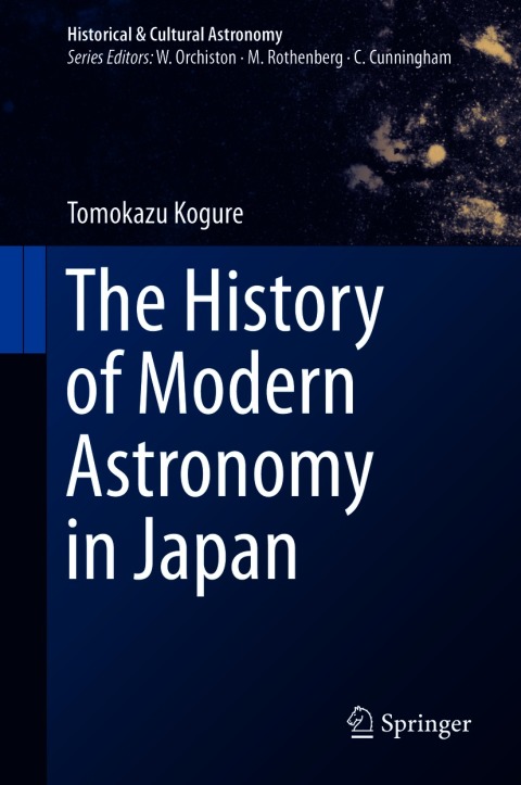 Cover image for book The History of Modern Astronomy in Japan