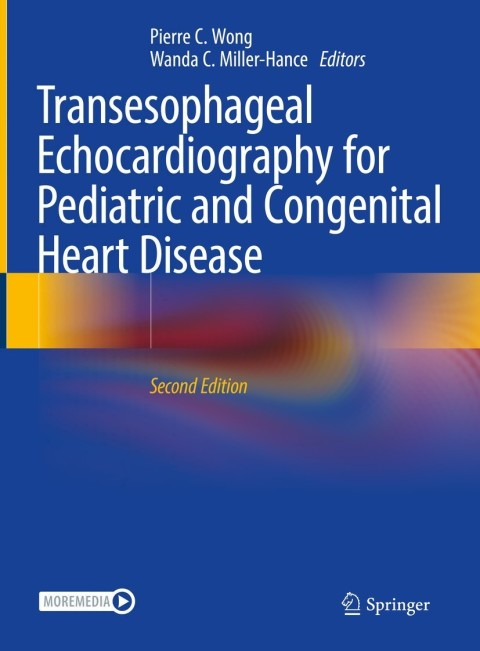 Cover image for book Transesophageal Echocardiography for Pediatric and Congenital Heart Disease