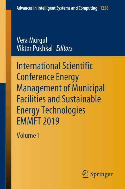 Cover image for book International Scientific Conference Energy Management of Municipal Facilities and Sustainable Energy Technologies EMMFT 2019
