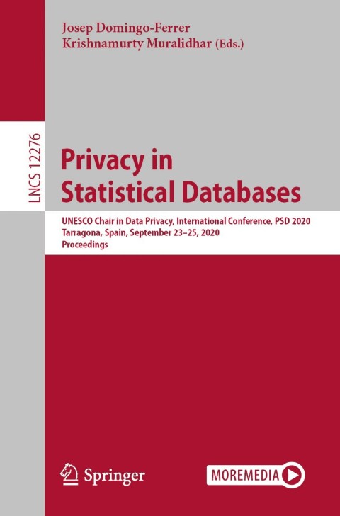 Privacy in Statistical Databases 