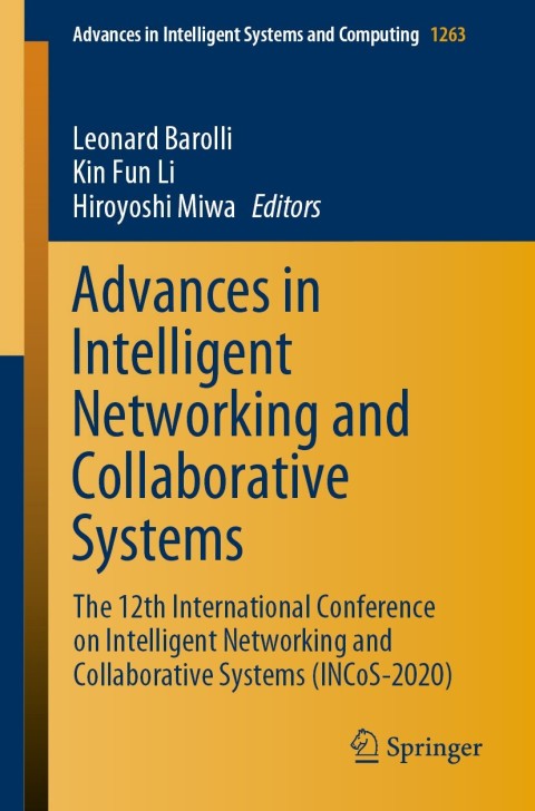 Cover image for book Advances in Intelligent Networking and Collaborative Systems