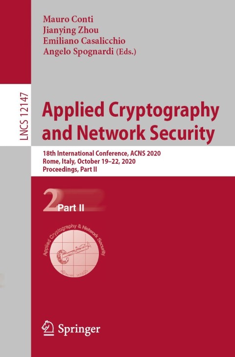 Applied Cryptography and Network Security 