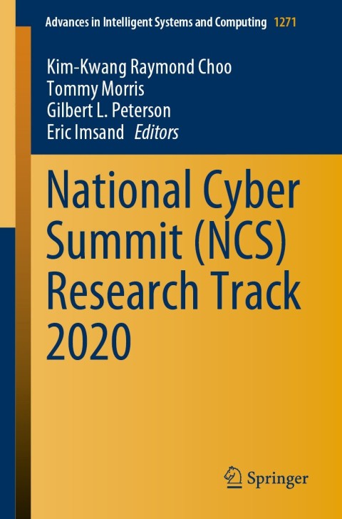 Cover image for book National Cyber Summit (NCS) Research Track 2020