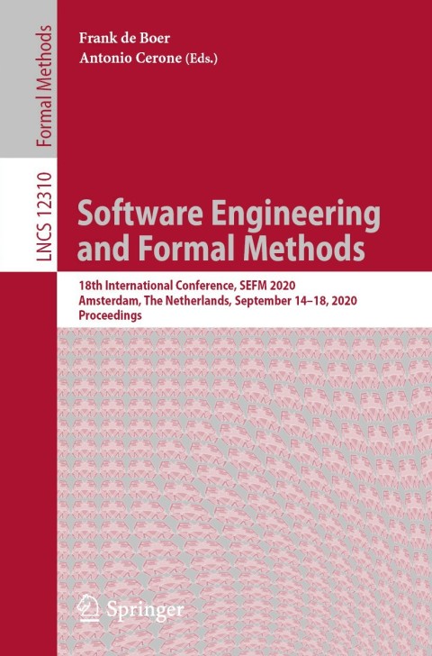 Software Engineering and Formal Methods 