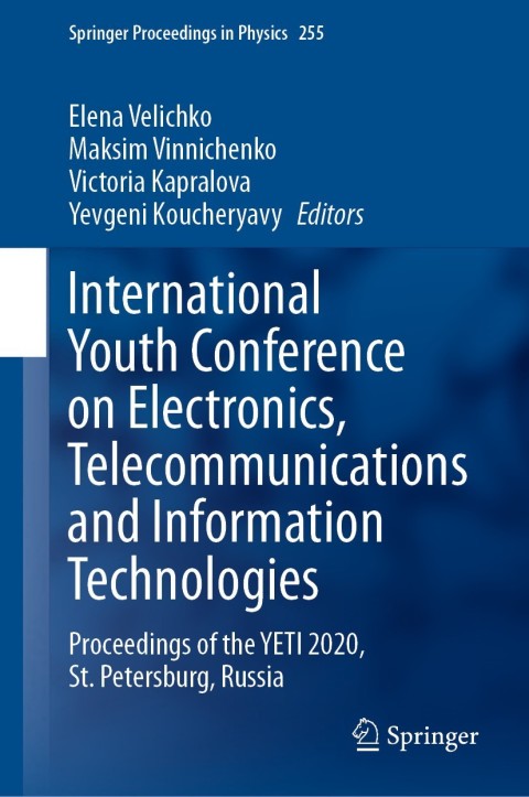 Cover image for book International Youth Conference on Electronics, Telecommunications and Information Technologies