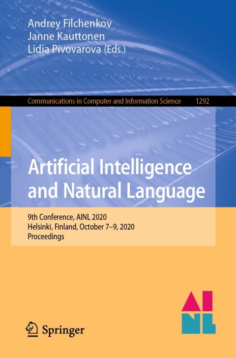 Cover image for book Artificial Intelligence and Natural Language