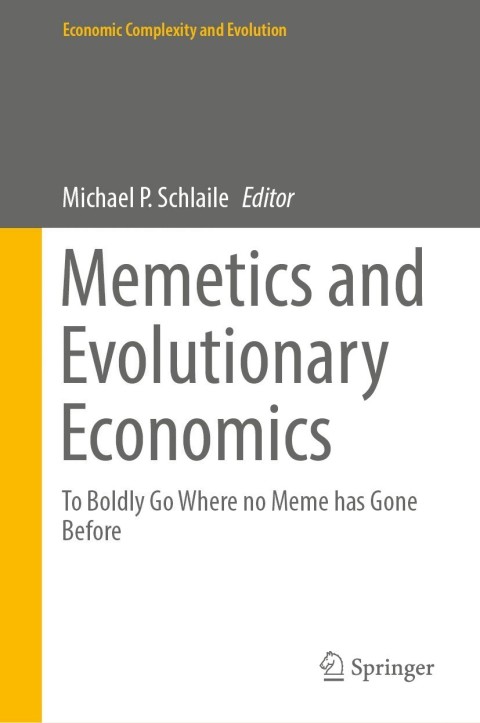 Cover image for book Memetics and Evolutionary Economics