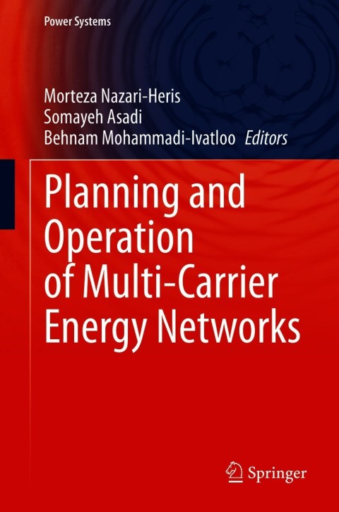 Cover image for book Planning and Operation of Multi-Carrier Energy Networks