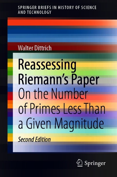 Cover image for book Reassessing Riemann's Paper