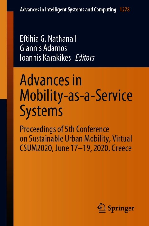 Cover image for book Advances in Mobility-as-a-Service Systems