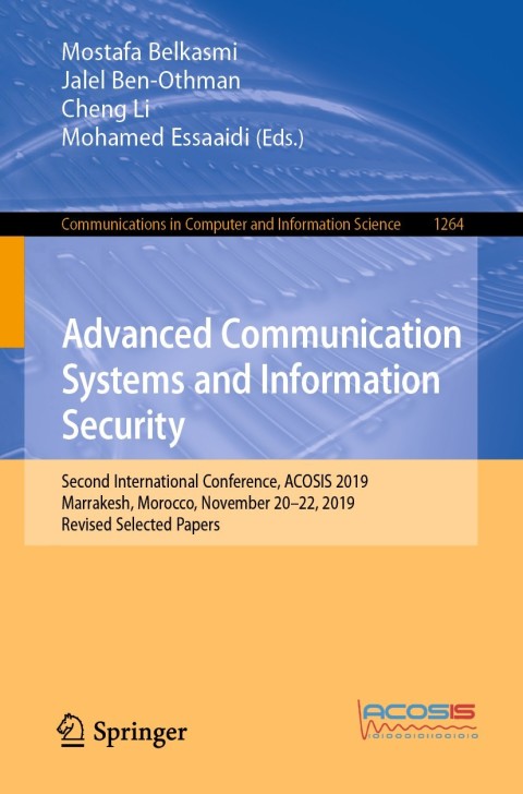 Cover image for book Advanced Communication Systems and Information Security