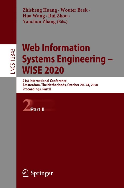 Web Information Systems Engineering â WISE 2020 