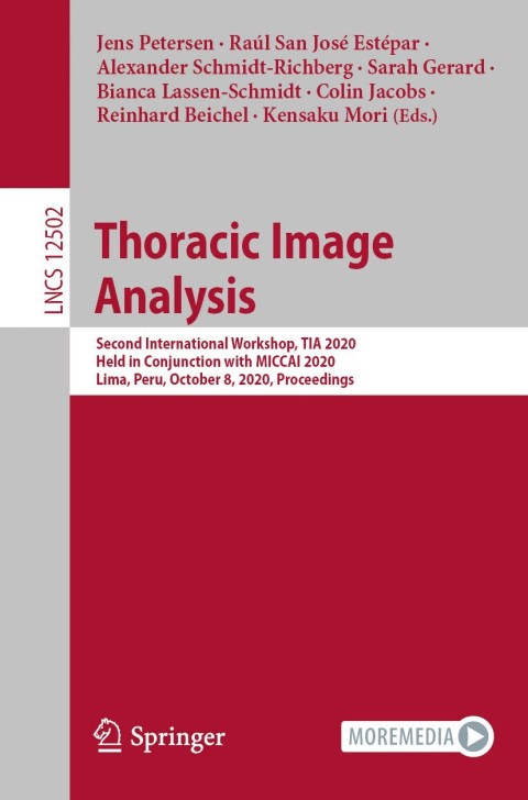 Cover image for book Thoracic Image Analysis
