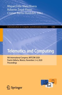 Titelbild: Telematics and Computing 1st edition 9783030625535