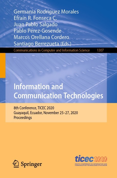 Cover image for book Information and Communication Technologies