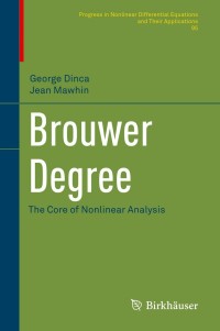 Cover image: Brouwer Degree 9783030632298