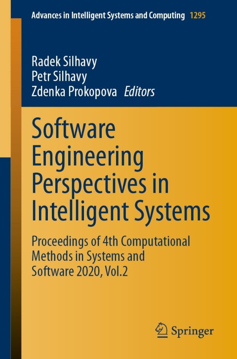 Cover image for book Software Engineering Perspectives in Intelligent Systems