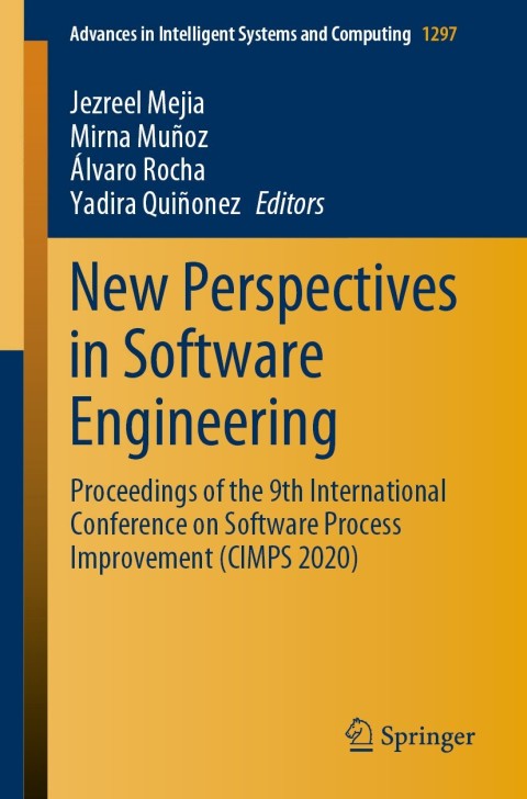 Cover image for book New Perspectives in Software Engineering