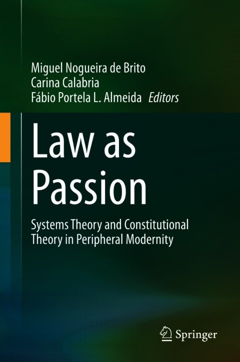 Cover image for book Law as Passion