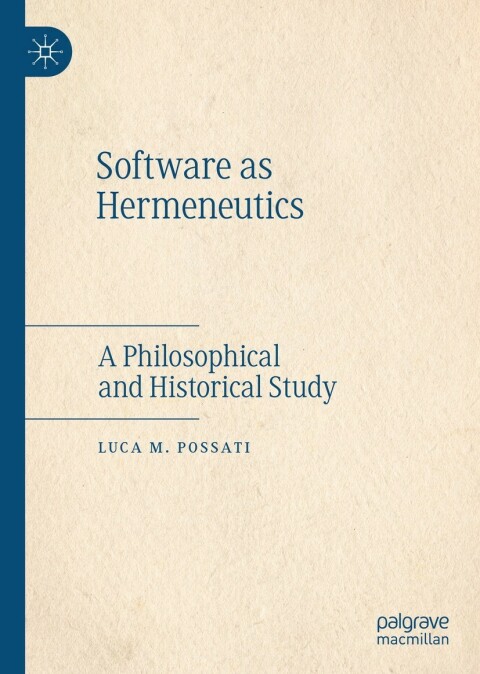 Cover image for book Software as Hermeneutics