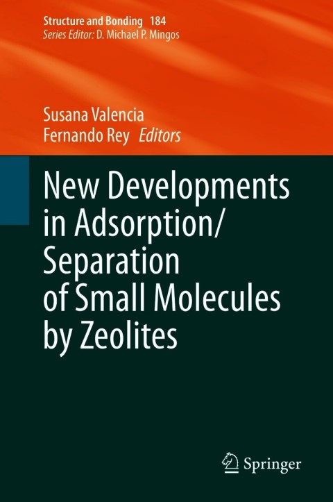 Cover image for book New Developments in Adsorption/Separation of Small Molecules by Zeolites