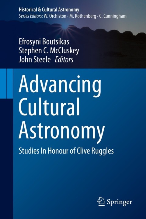 Cover image for book Advancing Cultural Astronomy