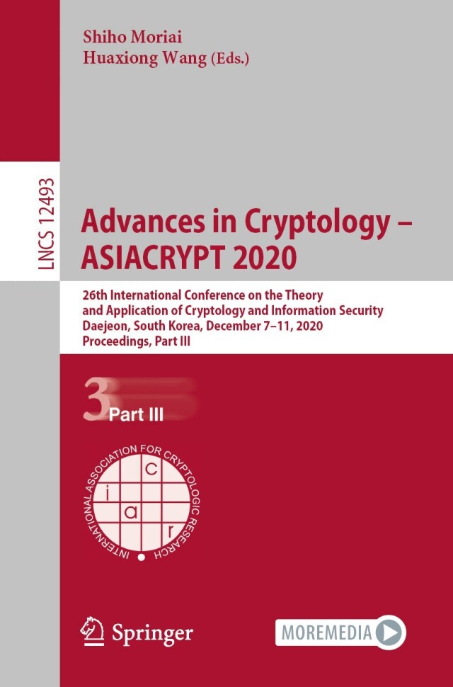 Advances in Cryptology – ASIACRYPT 2020