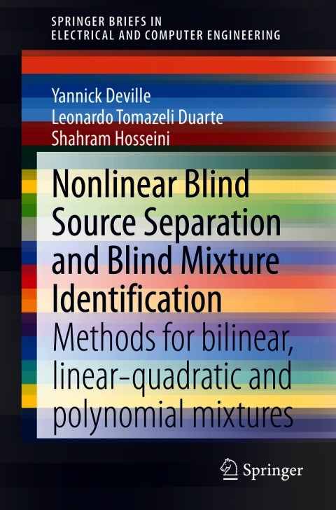 Cover image for book Nonlinear Blind Source Separation and Blind Mixture Identification