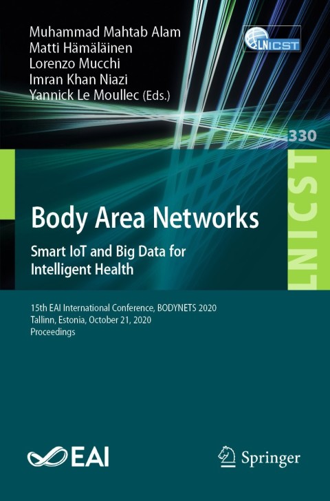 Cover image for book Body Area Networks. Smart IoT and Big Data for Intelligent Health