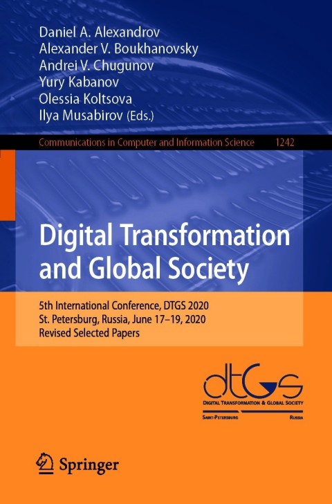 Cover image for book Digital Transformation and Global Society