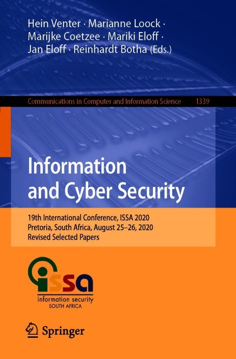 Cover image for book Information and Cyber Security